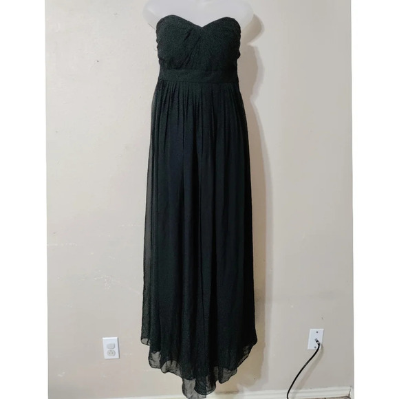Jenny Yoo Aidan Convertible Black Bridesmaid Dress Size 10 - Picture 2 of 10